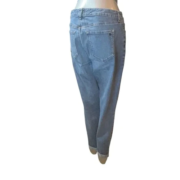 Jessica Simpson Women Jeans 10 High Rise Skinny Ankle Cuffed(W31 L24) - Picture 4 of 12